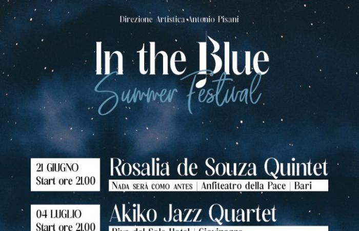 „IN THE BLUE SUMMER FESTIVAL“: Das neue Musikfestival der FPM – Pugliesi Foundation for Music beginnt am Freitag, 21. Juni, im Amphitheater des Friedens (Bari).