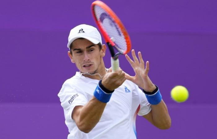 ATP Queen’s 2024, Matteo Arnaldi kämpft, verliert aber im Achtelfinale gegen Rinky Hijikata