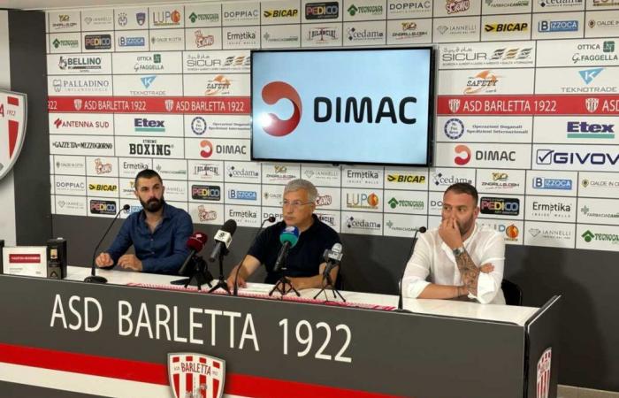 Barletta Calcio, De Vezze und Lorusso präsentieren sich: „Es gibt Skepsis, aber wir wollen gewinnen“