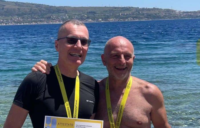 Cinisello Balsamo: Überquerung der Straße von Messina, ein erfolgreiches Unterfangen für Doktor Doni und seinen Freund Lele Turati