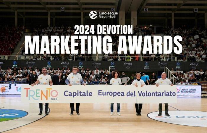 Trento gehört zu den 7 Finalistenclubs der EuroLeague Devotion Marketing Awards