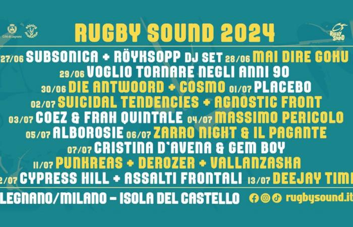 RUGBY Sound: vom 27. Juni bis 13. Juli 2024 in Legnano (Mailand)