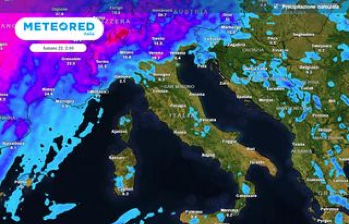 Der Blick richtete sich auf den bevorstehenden Kälteeinbruch und die Gefahr extremer Ereignisse in Italien