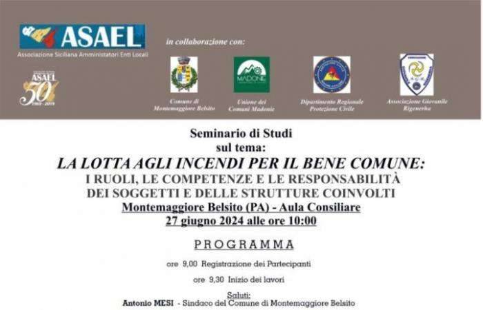 Montemaggiore Belsito: die Verantwortung für die Brandverhütung bei Wassernotfällen, ein kollektives Engagement für die Sicherheit des Territoriums