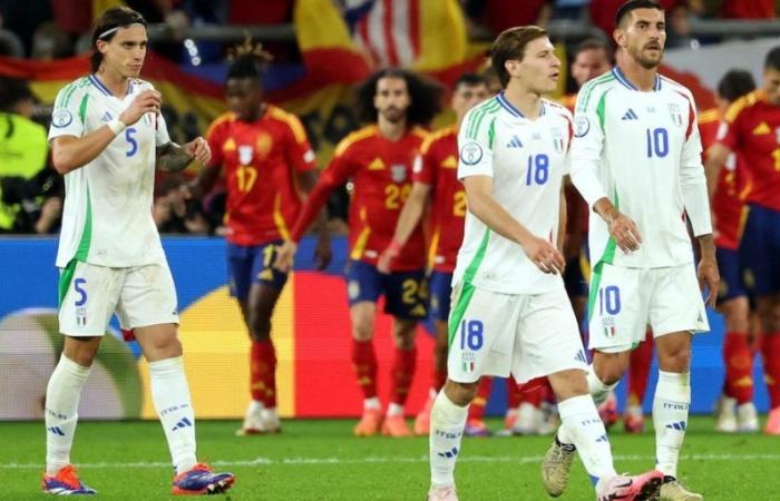 Italien qualifiziert sich für das Achtelfinale, wenn… Die Kombinationen nach der Niederlage gegen Spanien