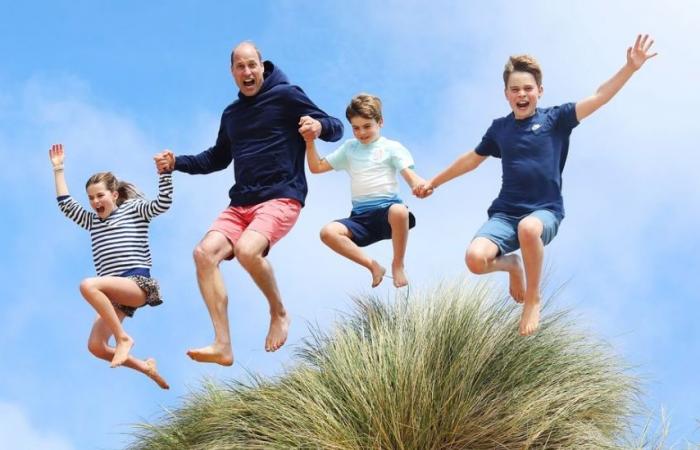 Prinz William wird 42: das schöne Foto mit seinen Kindern George, Charlotte und Louis