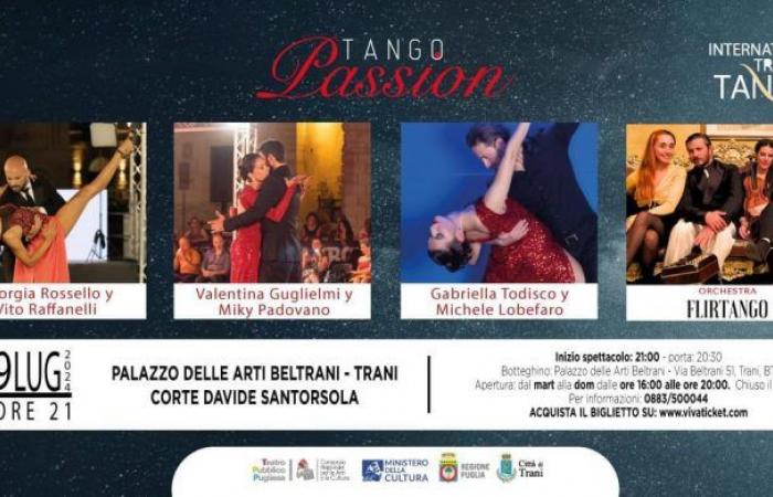 Tango, die Welt für drei Tage in Trani: über 700 Teilnehmer aus allen Kontinenten