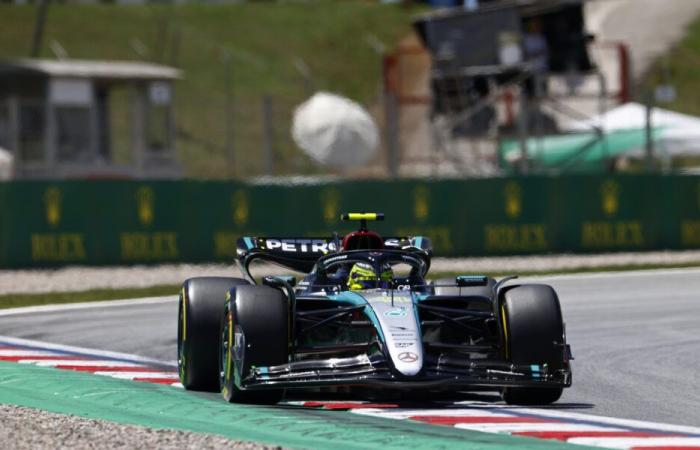 F1, Hamilton der Schnellste im FP2 in Montmelò. Tolle Balance, Ferrari konkurrenzfähig mit Sainz