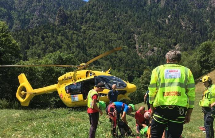 Deutscher Tourist tot in einer Klippe aufgefunden. Angst um eine Frau, die im Wald in Valsolda gestürzt ist