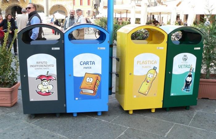 In der Emilia-Romagna lag die getrennte Abfallsammlung im Jahr 2023 bei 77,2 % (+3,2 %).
