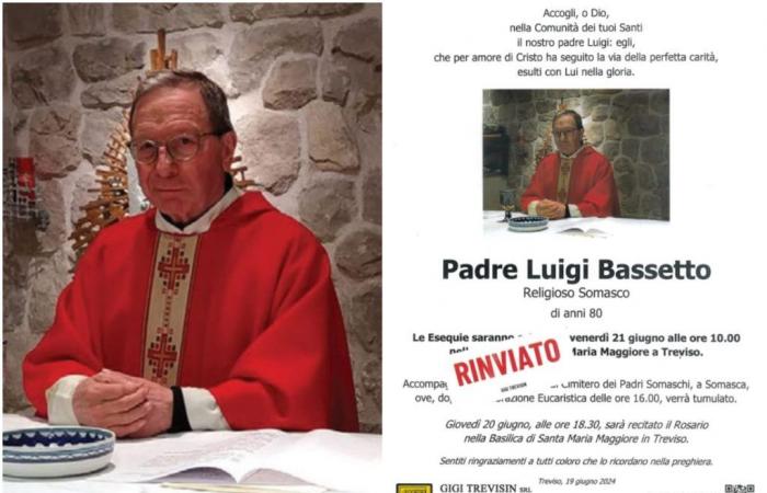 Treviso: Die Beerdigung von Pater Luigi Bassetto wurde verschoben, die Staatsanwaltschaft hat eine Autopsie angeordnet