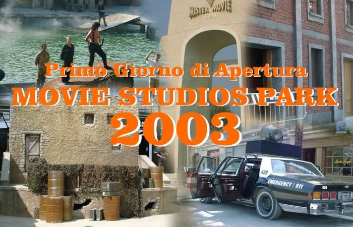 Wie sah der Movie Studios Park an seinem ersten Eröffnungstag im Jahr 2003 aus? Video
