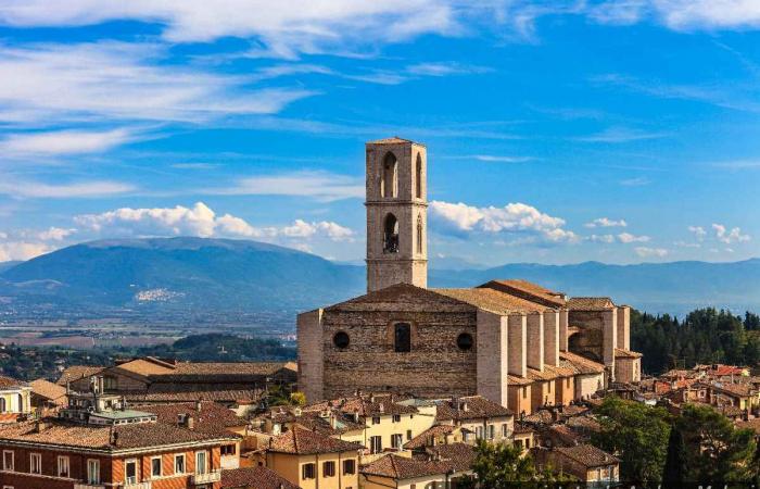 Perugia-Wetter: Morgen heftige Regenschauer, gefolgt von wechselnder Wolkendecke mit gelegentlichen Schauern
