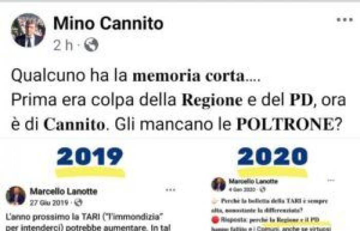 Heftiger politischer Konflikt Cannito – Nacht in Barletta