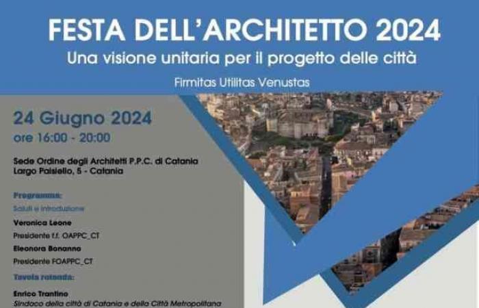 Architektenorden von Catania: 24. Juni, Tag der Architekten, für das Stadtprojekt – Nachrichten