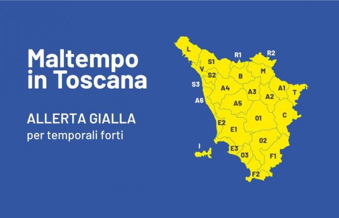 Toskana-Wetter, gelbe Warnung für starke Gewitter. Was ist der Cold Drop und wie lange hält er?