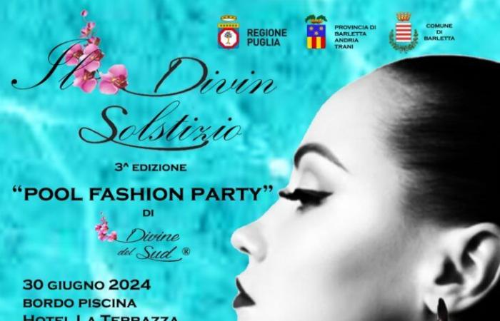 Barletta – 3. Ausgabe von Divin Solstice: „Pool Fashion Party“, organisiert von Divine del Sud