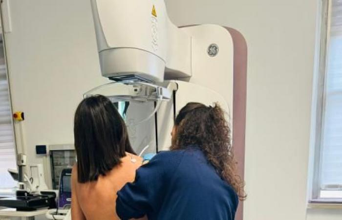 In Bari wurden Mammographie und Biopsie zusammen in 16 Minuten durchgeführt