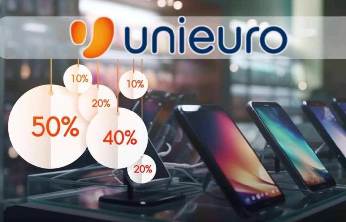 Unieuro, verrückte Angebote auf Smartphones: wichtige Marken zu sehr günstigen Preisen