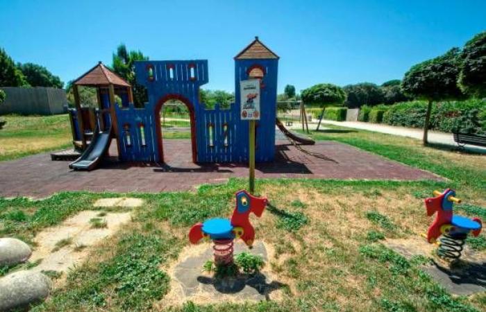 Ravenna werden im Teodorico-Park Spiele installiert, die auch von behinderten Kindern genutzt werden können