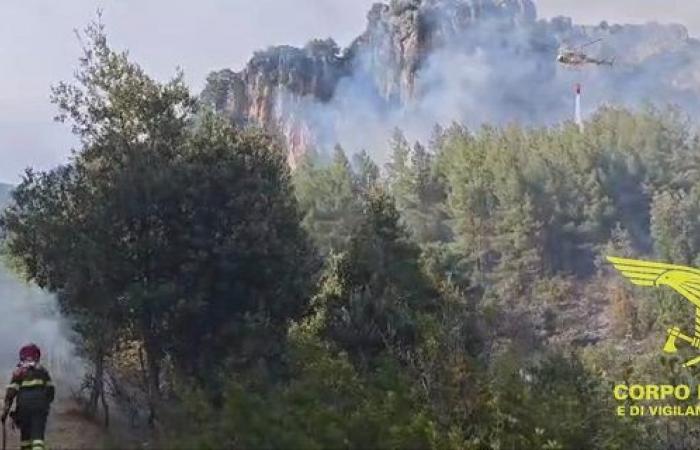 Sardinien brennt: Allein heute kam es auf dem Gebiet der Region zu 13 Bränden, von denen 6 auch den Einsatz von Hubschraubern der regionalen Flotte erforderten