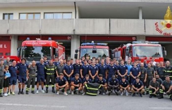 Die U20-Rugby-Nationalmannschaft nimmt Unterricht bei den Feuerwehrleuten von Treviso | Heute Treviso | Nachricht
