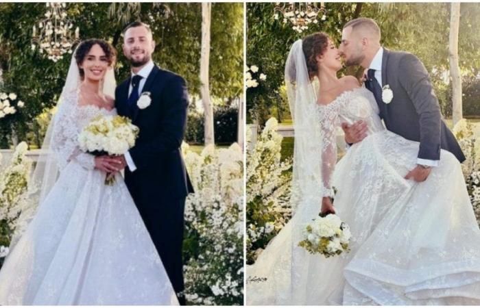Die ehemalige Tronista Sara Affi Fella hat geheiratet, die Fotos der Hochzeit mit Francesco Fedato: „Unser Ja“