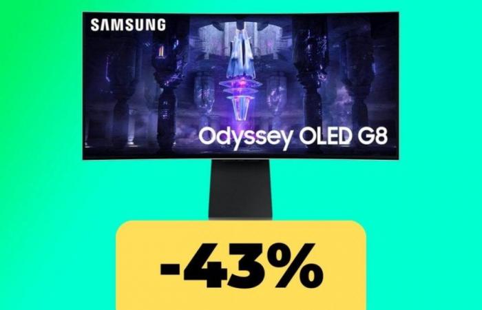Samsung Odyssey G8, der beste Gaming-Monitor zu einem unumgänglichen Preis bei Amazon Italien