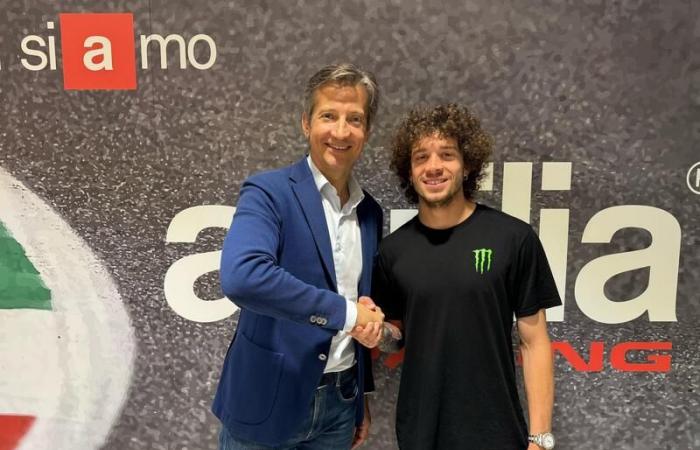 Offiziell wechselt Marco Bezzecchi für 2025 zu Aprilia. Rivola: „Eines der besten italienischen Talente“ – MOW