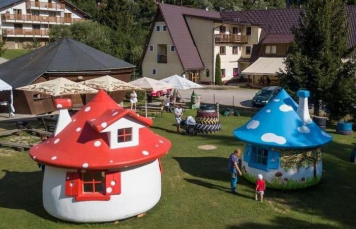 In der Slowakei gibt es ein Hotel zum Schlafen in einem Schlumpfhaus – idealista/news