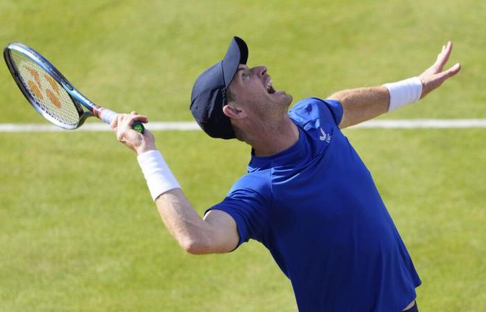 Andy Murray, der Fall des Wimbledon-Verlusts, der nicht auftaucht. Die Beteiligung steht noch auf der Kippe