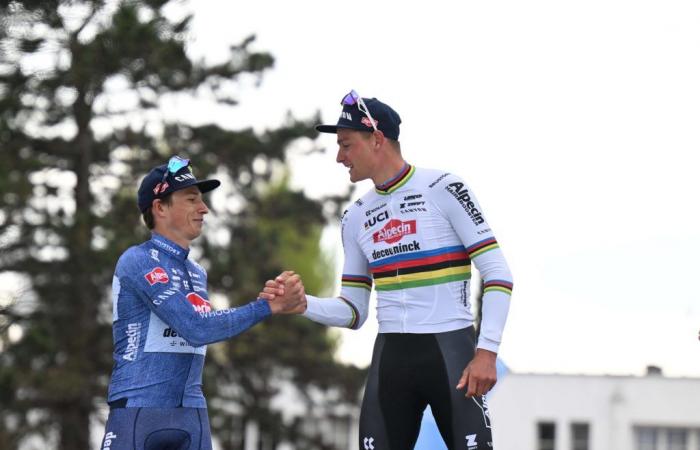 Bei der Tour de France 2024 führen Mathieu Van Der Poel und Jasper Philipsen die Alpecin-Deceuninck-Auswahl an