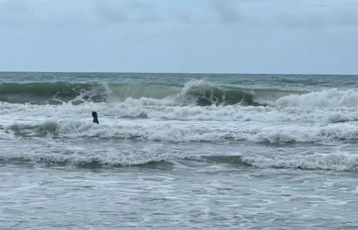 Surfer trotzen den Wellen und retten drei junge Menschen, die vom Ertrinken bedroht waren