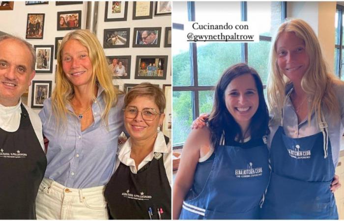 Gwyneth Paltrow im Urlaub in der Toskana: der Aufenthalt in Cortona, dann der Kochkurs auf Elba