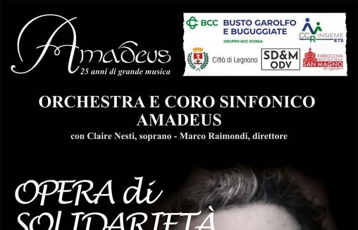 Opera di Solidarietà kehrt nach Legnano zurück: Benefizkonzert zum 100. Geburtstag von Giacomo Puccini