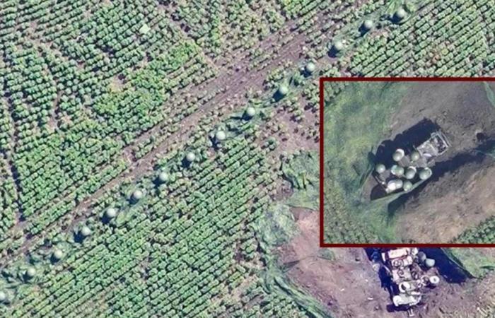 In der Ukraine erschienen sechzehn geheimnisvolle Sphären auf den Feldern. „Es ist die neue Waffe der russischen elektronischen Kriegsführung“