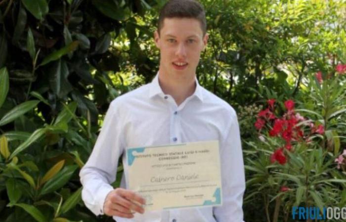 Ein friaulischer Student gewinnt die Goldmedaille im Mechanikwettbewerb