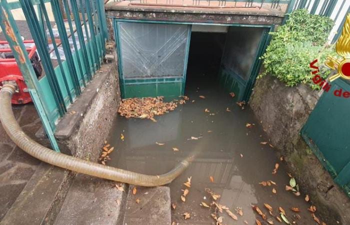 Überschwemmungen in der Nacht, Unterführungen in Pistoia geschlossen