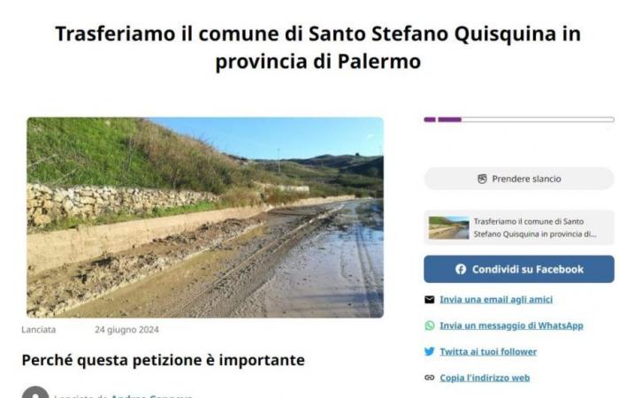 Wir übertragen die Gemeinde Santo Stefano Quisquina in die Provinz Palermo ‣ Quisquinachannel.it