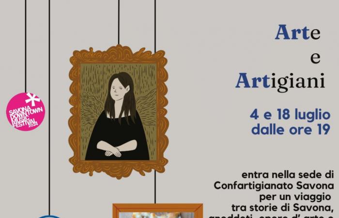 Der Hauptsitz von Confartigianato Savona wird zum Ausstellungsraum