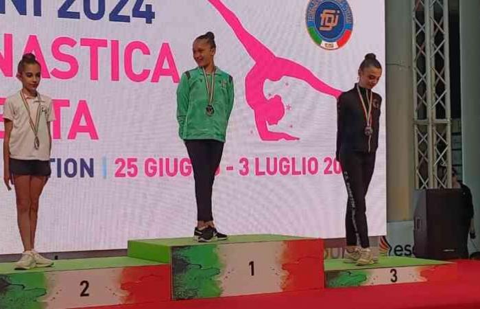 Cus Catania, Rhythmische Sportgymnastik Italienische Meisterschaften: Graziana Amenta Gold im Korb – Catania