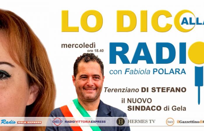 Terenziano Di Stefano, neuer Bürgermeister von Gela, heute sage ich es im Radio – il Gazzettino di Gela