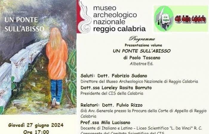 REGGIO – Das Buch „Eine Brücke über den Abgrund“ von Paolo Toscano wird vorgestellt
