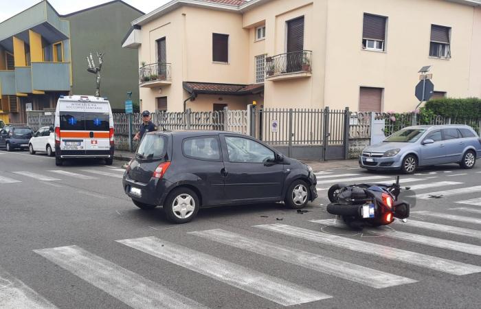 Wieder ein Unfall an der Lazzaretto-Kreuzung