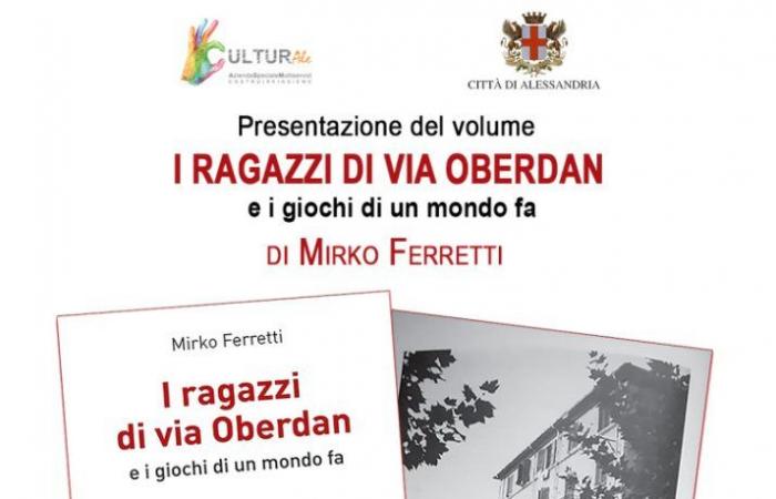 Freitag, 28. Juni, im Palazzo Cuttica, Präsentation von Mirko Ferrettis Buch „Die Jungs von Via Oberdan und die Spiele vor einer Welt“