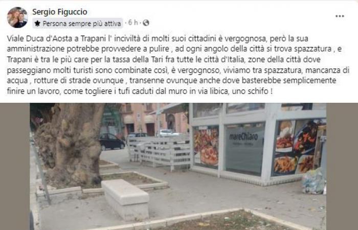 In Trapani zurückgelassener Müll, Meldungen von Bürgern häufen sich