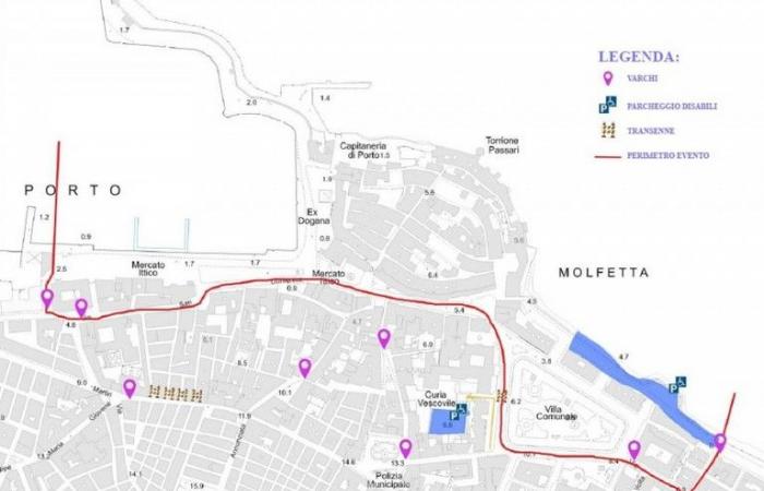 MolFest, Via Vittorio Emanuele und andere für den Verkehr gesperrte Straßen: die Details