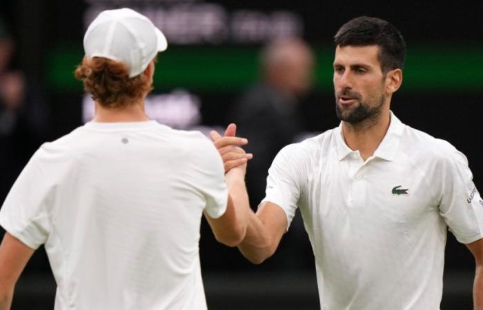 Jannik Sinner und Novak Djokovic: eine entscheidende Stunde auf dem Platz vor Wimbledon