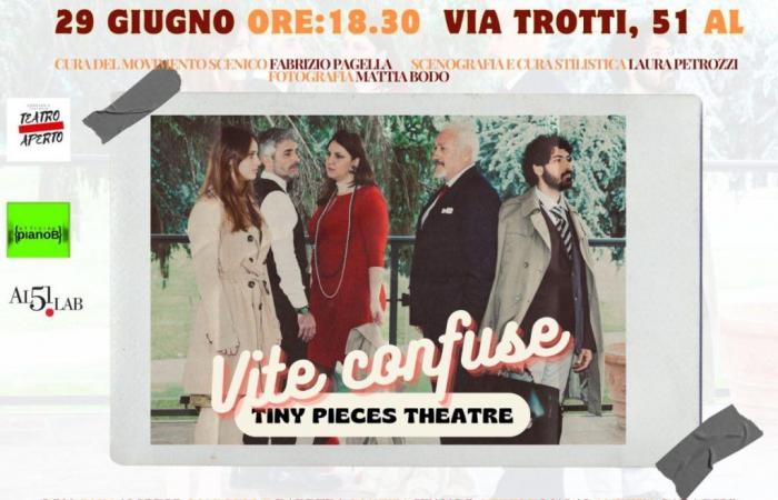 „Vite Confuse“ im Tiny Pieces Theatre wird am 29. Juni auf der Bühne stehen. Ein komisches Porträt des Gewöhnlichen zwischen Realismus und Paradoxon