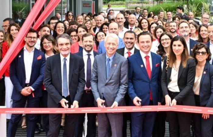 Der neue Hauptsitz von Johnson & Johnson in Mailand wurde offiziell eingeweiht